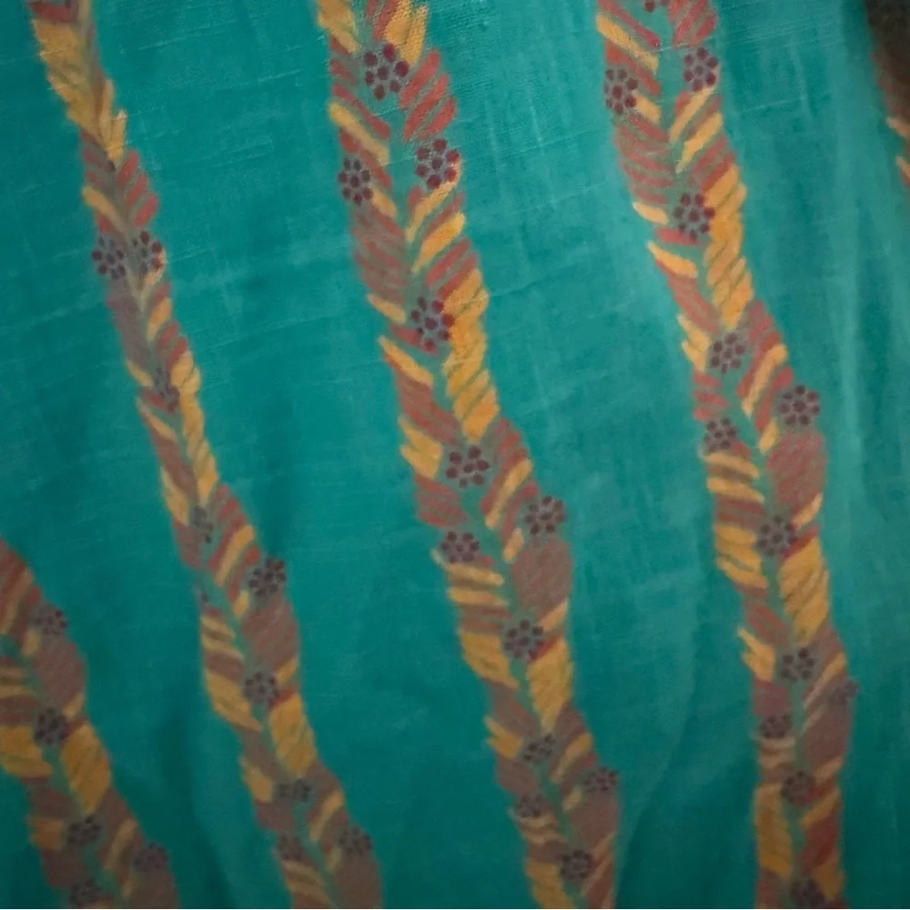 Fabindia Women Turquoise Cotton Salwar - Picture 13 of 15